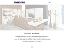 Tablet Screenshot of dreamskitchens.es